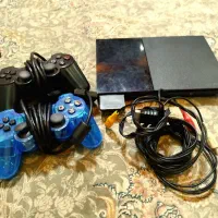 PS2 پلی استیشن فلشخور با فلش و مموری۲دسته تمیز|کنسول، بازی ویدئویی و آنلاین|رباط‌کریم, نصیرشهر|دیوار