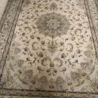 فرش فانتزی 4 متری قهوه ای و فرش کناره|فرش|تهران, آبشار تهران (دریاچه)|دیوار