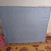 با سلام یک عدد تشک دونفره تمیز قابل استفاده|تشک تختخواب|داران, |دیوار