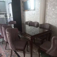 میز و صندلی ناهارخوری ۸ نفره|میز و صندلی غذاخوری|تهران, تهرانپارس شرقی|دیوار