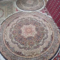 فرش گرد دستباف گونه|فرش|مشهد, تلگرد|دیوار