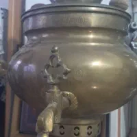 سماور ذغالی برنجی