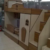 اتاق کودک|تخت و سرویس خواب|برخوار, |دیوار