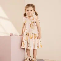 پیراهن دخترانه برند نکست|کفش و لباس بچه|قزوین, |دیوار