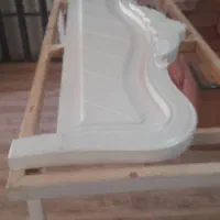 تخت ۲ نفره به همراه خوش خواب و پایه فلزی