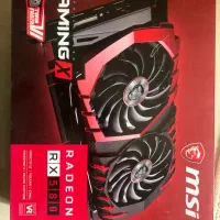 کارت گرافیک msi Rx580 تمیز
