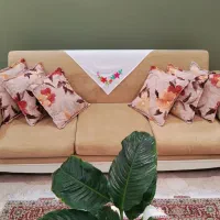 مبل راحتی ۷ نفره با کوسن و میز و عسلی|مبلمان خانگی و میز عسلی|تهران, یوسف‌آباد|دیوار