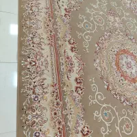 دو تخته فرش12متری گردویی گل برجسته|فرش|ایلام, |دیوار