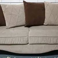 فروش مبل ۸نفره+جلو مبلی+آباژور