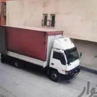 حمل جابجایی بار اثاثیه منزل باربری باخاور 6تن مسقف