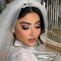 مدل براق میکاپ و لباس عروس
