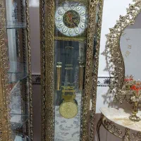 ست کامل اینه شمعدان و بوفه و ساعت  قدیمی وزن بالا|صنایع دستی و سایر لوازم تزئینی|تهران, تهرانسر مرکزی|دیوار