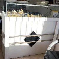 قفسه.پیشخوان.کانترصندلی.پارتیشن.استندشاخکی