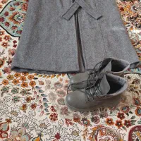 پالتو جنس عالی گرم نیم بوت