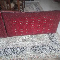 یک جفت پشتی دستباف ترکمن|پشتی|فردیس, سرحدی|دیوار