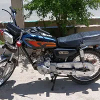 موتور سیکلت هوندا ۱۲۵ مدل ۸۶ پلاک قدیم