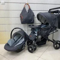 ست (سرویس)۳ تیکه پارچه کنفی|کالسکه و لوازم جانبی|شیراز, شاپورجان|دیوار