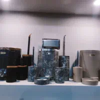 جامایع سطل و فرچه جاحوله جا دستمال جاظرفی آینه|لوازم سرویس بهداشتی|اصفهان, شهرک امام خمینی|دیوار