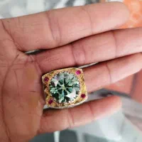 انگشتر الماس روسی سنگین وزن|جواهرات|سیرجان, |دیوار