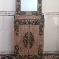 میز تلویزیون و جاکفشی آیینه.زیر قیمت