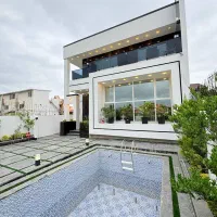 ویلا کاسبی /حیاط دلباز سندتک برگ شهرک خوش نشین