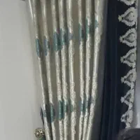 پرده سلطنتی تمیز درحد نو|پرده، رانر، رومیزی|مشکیندشت, |دیوار