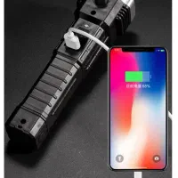 چراغ قوه/ اضطراری ۸ کاره Torch/ضدآب/ پاوربانک/ چکش|کوهنوردی و کمپینگ|تهران, تجریش|دیوار