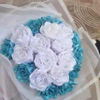دسته گل رز ربانی