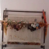 تابلو فرش نیمه کاره