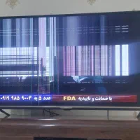 تلوزیون پنل شکسته صدا داره جی پلاس ۴۳ اینج