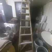 نردبان چوبی دو طرفه