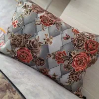 انواع روبالشتی شیک|رختخواب، بالش، پتو|یزد, |دیوار