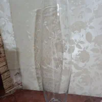 گلدان شیشه ای ۶۰ سانت بامبو