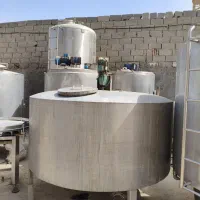 میکسر مخزن استیل 5 تن 2 تن 316 تمیز در حد|ماشین‌آلات صنعتی|قدس, شهر‌قدس|دیوار