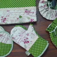 با هنر دستای من قلب خونتو زیبا تر کن .|سفره، حوله، دستمال آشپزخانه|تربت‌حیدریه, بالا ولایت|دیوار