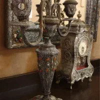 آیینه و شمعدان