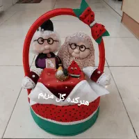 خانجون‌و پدرجون شب یلدا|صنایع دستی و سایر لوازم تزئینی|اصفهان, سرچشمه|دیوار