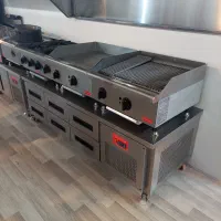 گریل ذغالی/اجاق رومیزی/سرخ کن رو میزئ/گریل روغنی