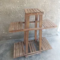 پایه چوبی گل گیاه