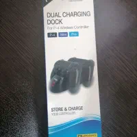 شارژر دوتایی چراغدار PS4
