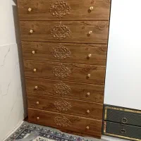 میز دراور و کمد لباس با میز آرایش