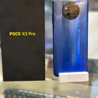 شیاومیPocoX3proحافظه128گیگ رم6کاملاسالم بامهلت تست