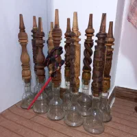 تنه قلیان مغزگردو درجه یک قیمت عمده قلیان تکمیل550