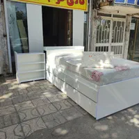 تخت یک نفره.سرویس خواب.تخت یک نیم نفره آرزو|تخت و سرویس خواب|مشهد, گلبرگ شمالی|دیوار