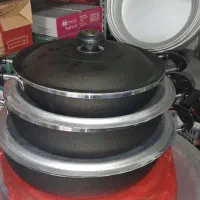 طرح تفلون روحی رویی|ظروف پخت‌وپز|شیراز, تندگویان|دیوار