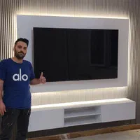 نصب تی وی وال،کناف،ماربل شیت،کابینت،ترمو وال|خدمات پیشه و مهارت|تهران, جیحون|دیوار