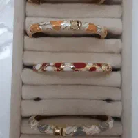 ست بنگل و انگشتر و گردنبند با زنجیر به قیمت عمده