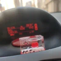 قلب شناور جلوی ماشین