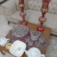 شمعدونی ، قوری ، فنجان قندان،میوه خوری|ظروف سرو و پذیرایی|تهران, افسریه شمالی|دیوار