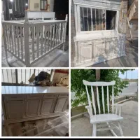 تعمیر رنگ آمیزی درب های چوبی و در دسشویی با اقساط|خدمات پیشه و مهارت|کرمان, |دیوار